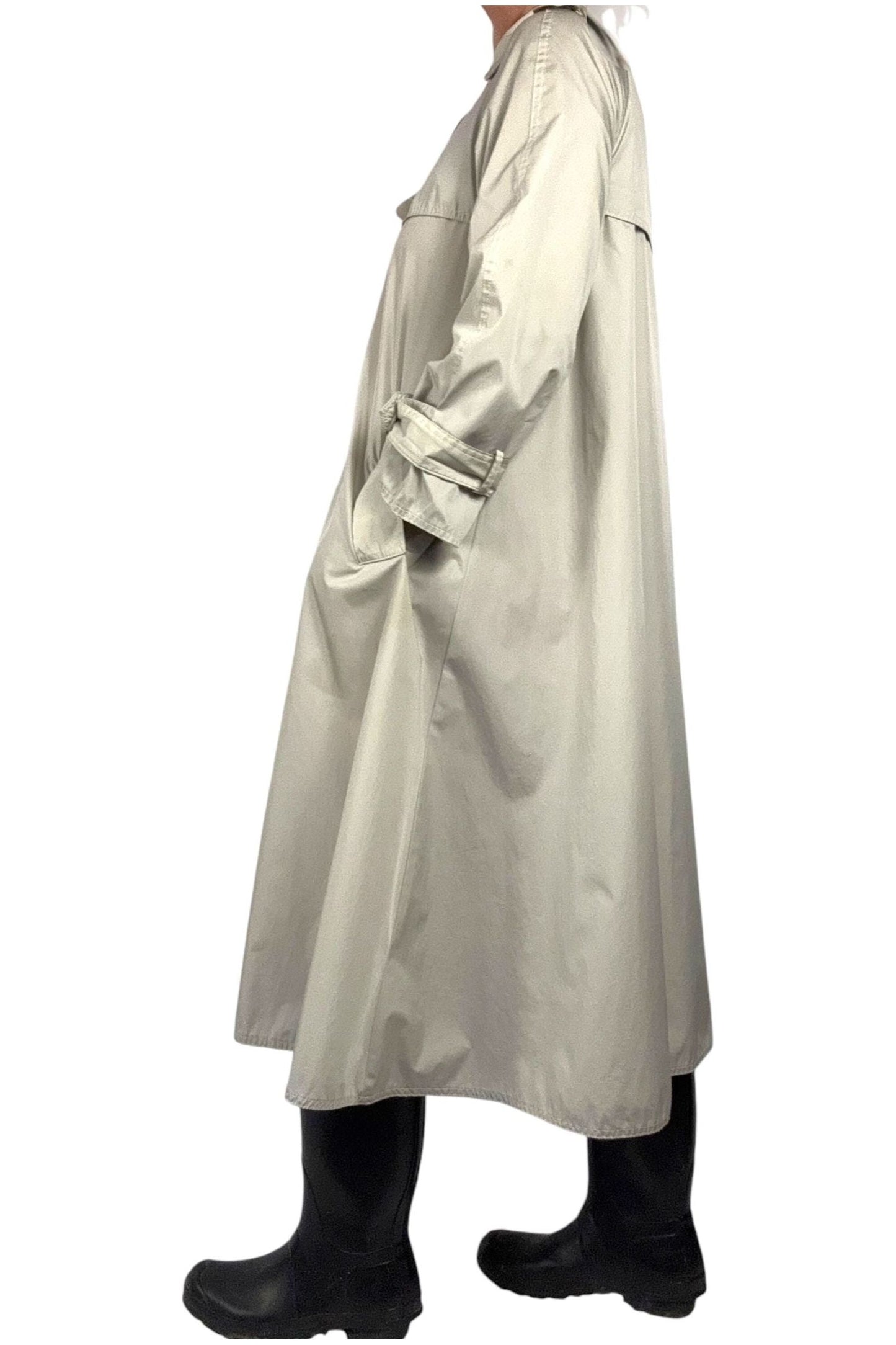 1970s Vintage Rancheetah Rain Coat by Judith Scales M/L