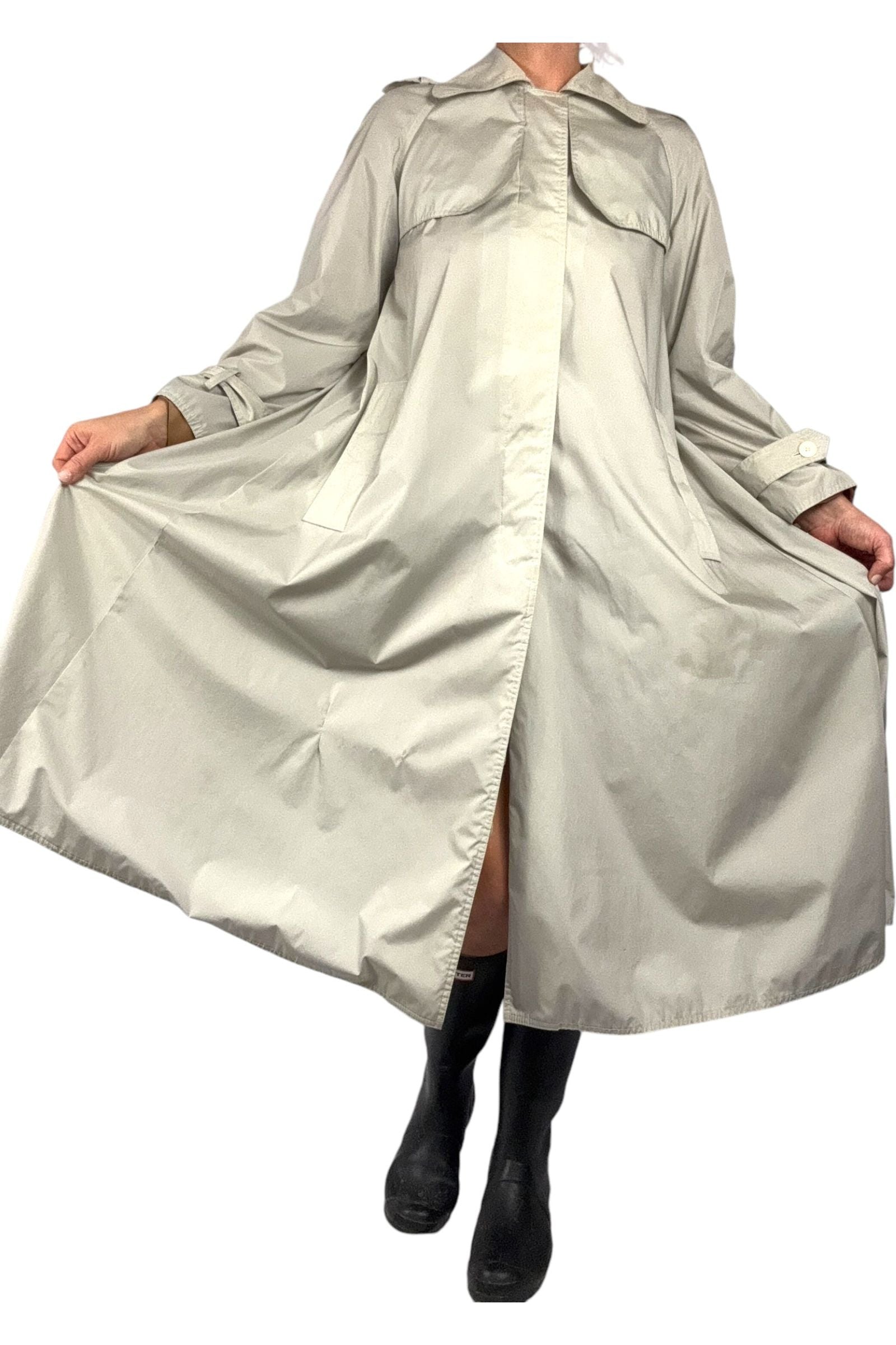 1970s Vintage Rancheetah Rain Coat by Judith Scales M/L