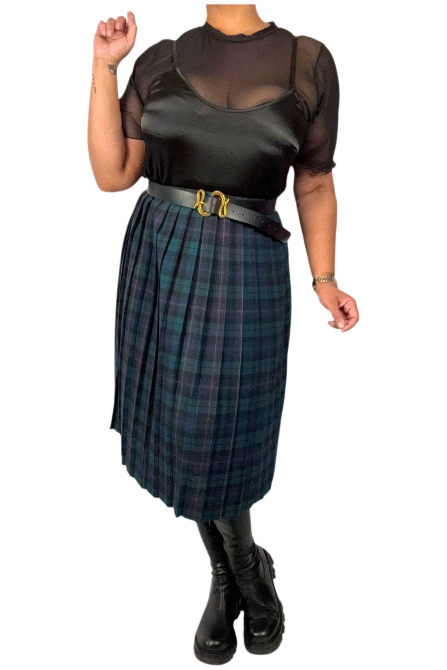 1960s vintage Scottish kilt size L/XL