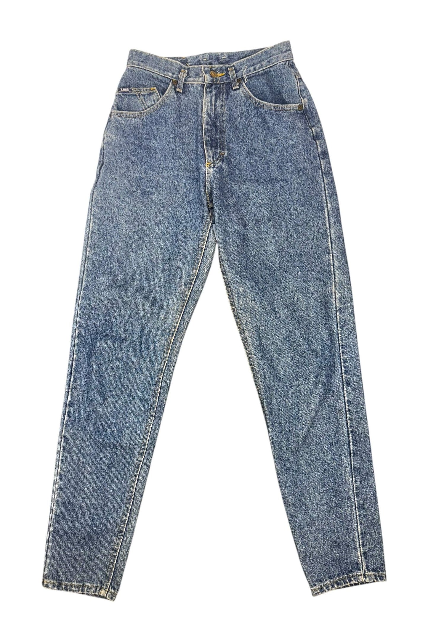 1980s Vintage Lee High-Rise Tapered Jeans S/M