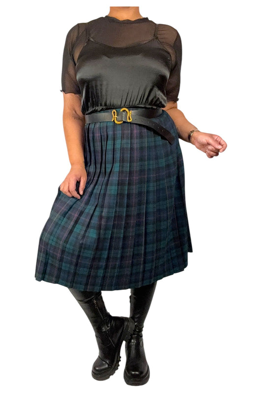 1960s vintage Scottish kilt size L/XL