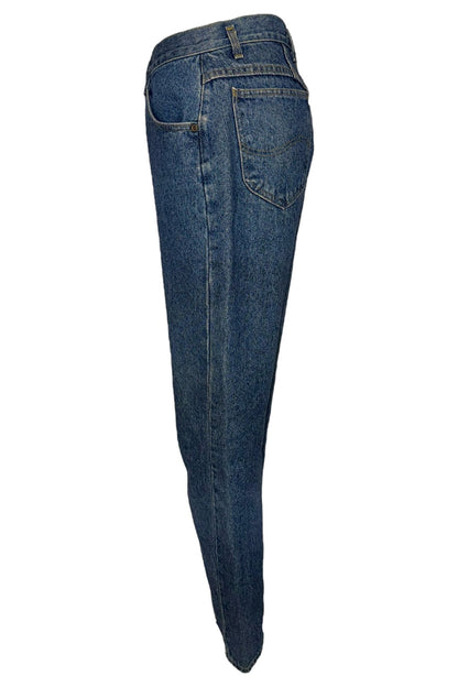 1980s Vintage Lee High-Rise Tapered Jeans S/M