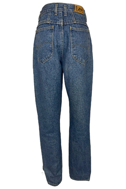 1980s Vintage Lee High-Rise Tapered Jeans S/M